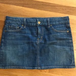 Citizens of Humanity Denim Mini Skirt